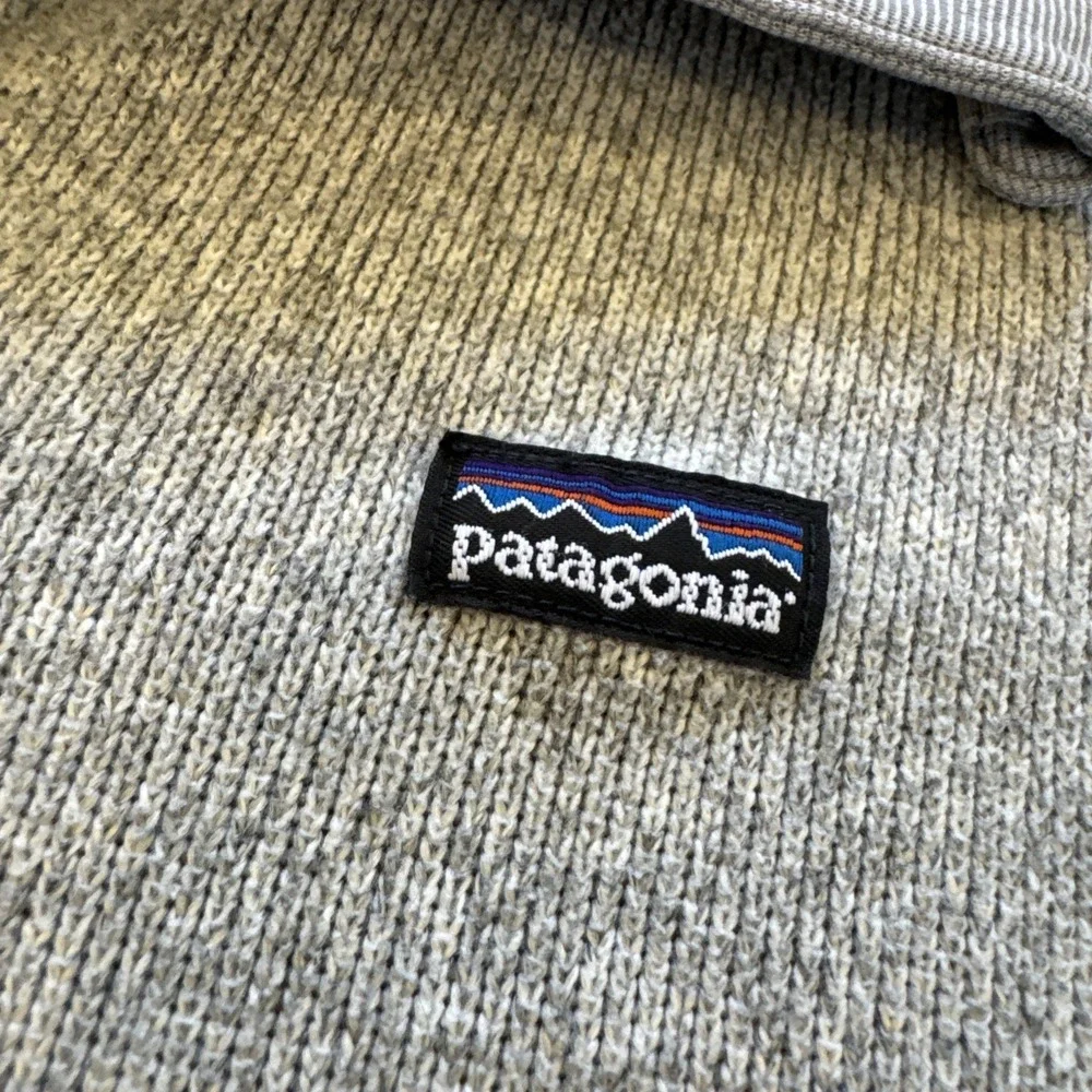 Patagonia Better‎ Sweater Jacket Womens L 1/4 Zip Fleece Gray 25615 Gorpcore